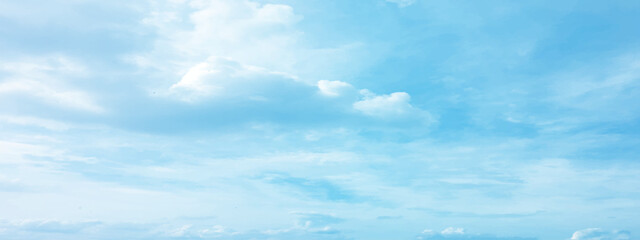 sunny sky blue light watercolor background. aquarelle painting brush effect card paper textured canv