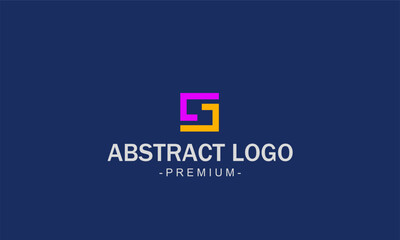 Wall Mural - SL or LS letter logo design. Vector