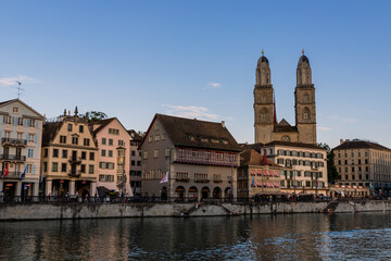 Poster - Le Limmat à Zurich en Suisse