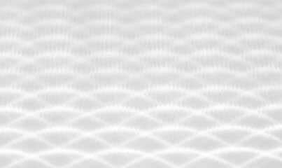 Wall Mural - abstract white wave pattern,seamless background