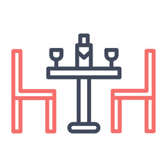 Poster - Dining Table Icon