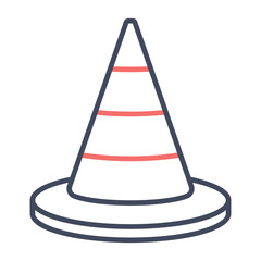 Wall Mural - Road Cone Icon