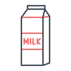 Sticker - Milk Carton Icon