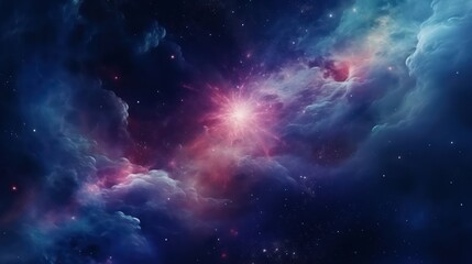 Wall Mural - Beautiful sky galaxies in the night. Stunning nebula celestial display in deep space