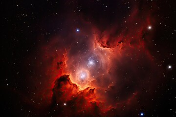Wall Mural - Creative nebula in space