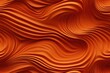 An abstract orange plastic swirly seamless tile repeating pattern - Generative AI