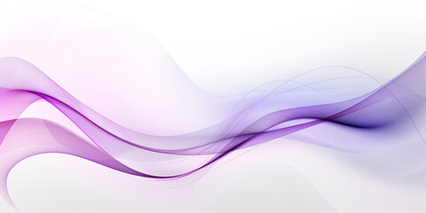 Wall Mural - Abstract background with purple waves.
