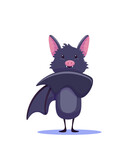 Fototapeta Dinusie - animated bat