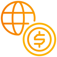 Poster - Global Coin Icon