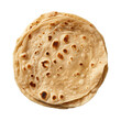 Chapati (or Roti), transparent background, isolated image, generative AI
