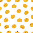 © Rossukhon - pumpkin charactors for Halloween motif and seamless vector files