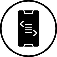 Poster - Vector Design Smartphone Coding Icon Style