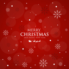 Wall Mural - Merry christmas holiday design background