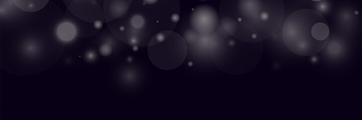 Light abstract glowing bokeh lights. Light bokeh effect isolated on transparent background. Christmas background from shining dust.	

