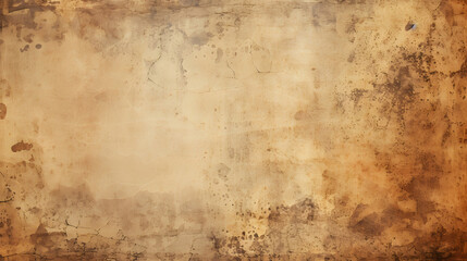 Poster - Vintage paper texture. High resolution grunge background. generative AI.