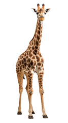 Wall Mural - Giraffe Isolated