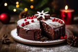 Fototapeta Kosmos - Christmas cake bakery