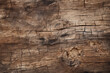 texture of old dark cracked wood with knots, generative AI
