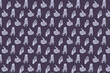 seamless pattern with zombie hands. halloween pattern with monster cut hands on dark bakground. spooky pattern. wednesday thing pattern