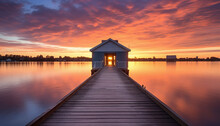 Matilda Bay Boathouse: A Stunning Sunrise On The Swan River In Perth