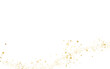 © Rysak - Abstract image of golden dots on white background.