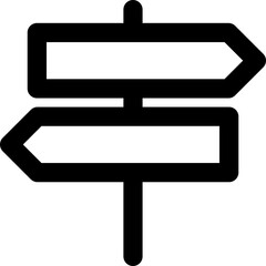 Poster - Sign direction icon