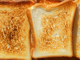 Poster - toast bread with cream and butter