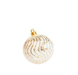 Wall Mural - christmas ball on a transparent background. new year's toy.