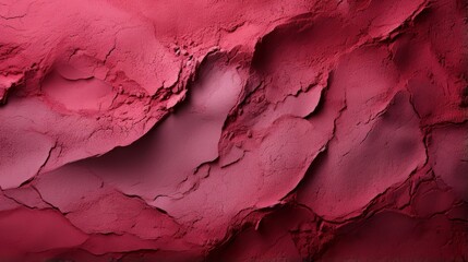 Wall Mural - Vibrant hues of pink, maroon, and red swirl together in an abstract dance, evoking a sense of intensity and passion in this close-up capture of a bold powder