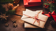 Holiday Cards And Letters, Christmas Background, Christmas Picture, Festive Background, Aspect-ratio 16:9