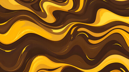 Wall Mural - abstract colorful background with waves. Generative AI