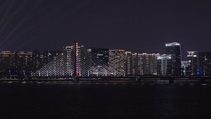 Wall Mural - hangzhou city skyline in night