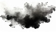 dark fog or smoke effect isolated on transparent white background steam explosion special effect effective texture of steam fog smoke png vector illustration