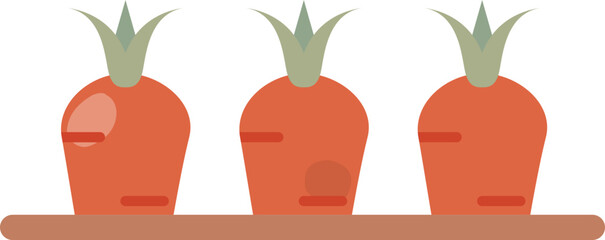 Poster - Carrot icon