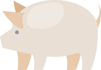 Wall Mural - Pig icon