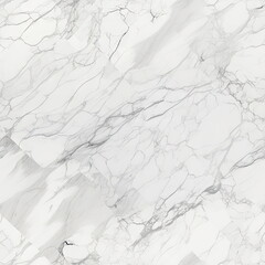 Wall Mural - Seamless Pattern White Marble