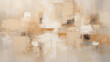 © DY - Abstract oil painting with paints in beige, gray and gold colors, for background