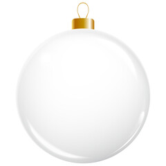 Wall Mural - christmas glass ball. xmas ball realistic decoration background.