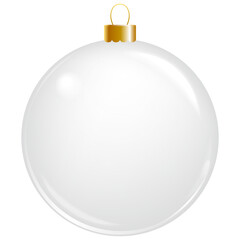 Wall Mural - christmas glass ball. xmas ball realistic decoration background.