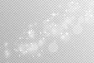 Fototapete - Brilliant dust vector shine. Glittering shiny ornaments for background. Vector illustration.	
