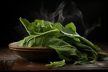 Poster - Green leafy vegetables