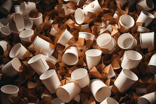 Blank Container Takeaway Cups Paper