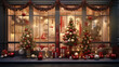 © Karim Boiko - Shop Window with Beautiful Christmas Gifts and Decorations.