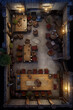 DnD Map Tavern Singing Sword from Above