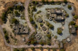 DnD Map DnD Map Wasteland Park: Top-Down Transformation.