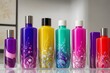 Scented Shampoo Glass Bottles Fragrance Beauty Products