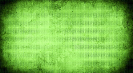 Wall Mural - Binary code on a lime green abstract grunge background