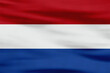 dutch flag netherlands country red white blue stripes