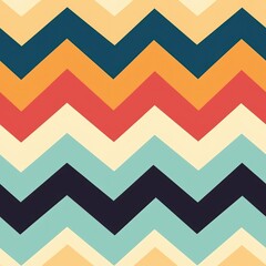 Sticker - Tote bags' Chevron Pattern, seamless & tilable.