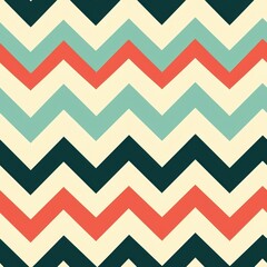 Poster - Tote bags with Chevron Pattern - Seamless and Tilable